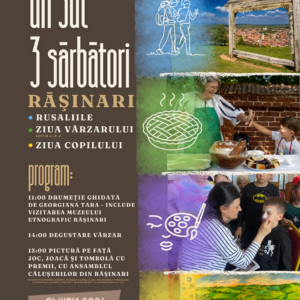 UN SAT, 3 SĂRBĂTORI ÎN RĂȘINARI